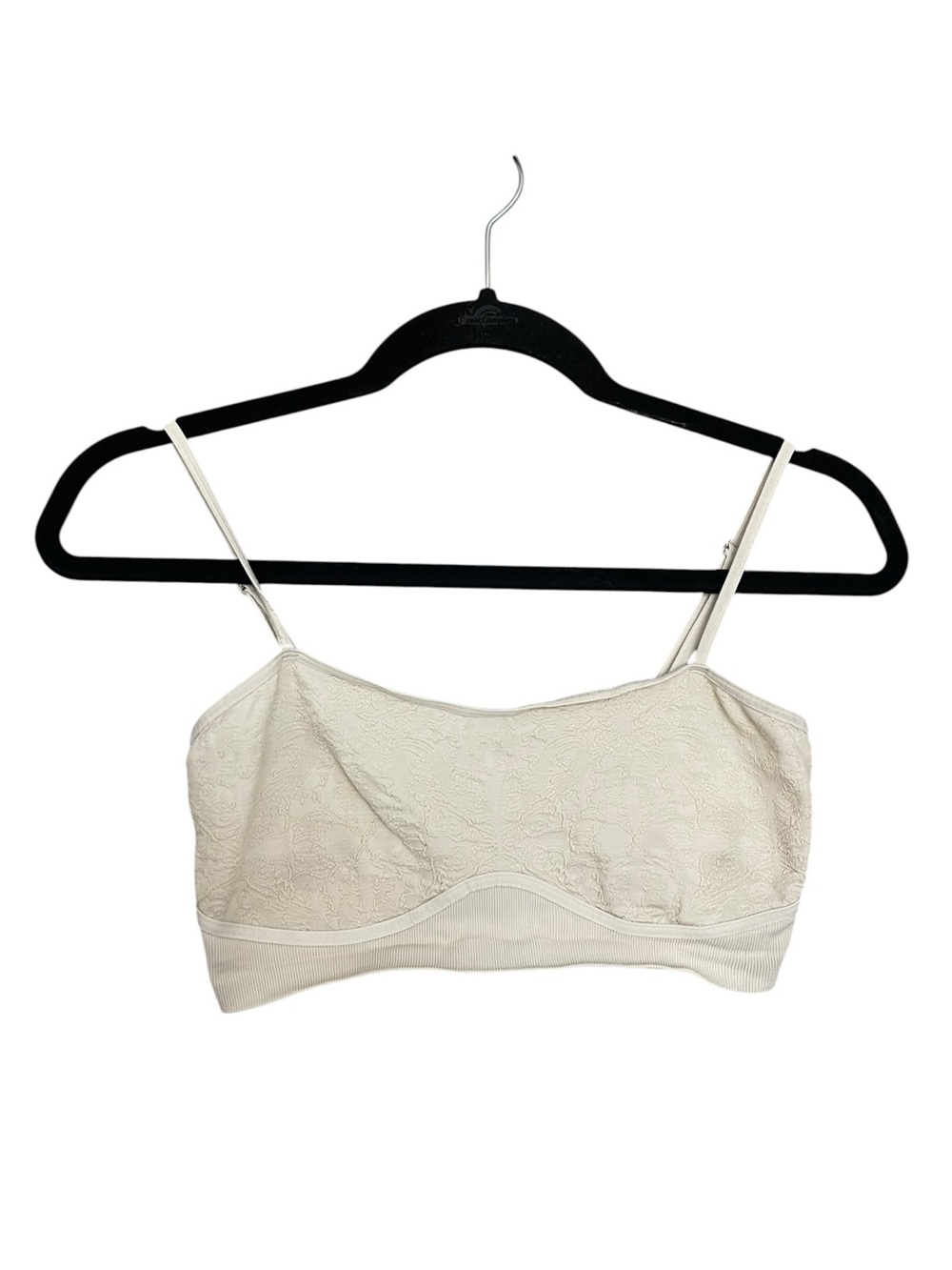 Free People Lace Bandeau Bralette - Ivory